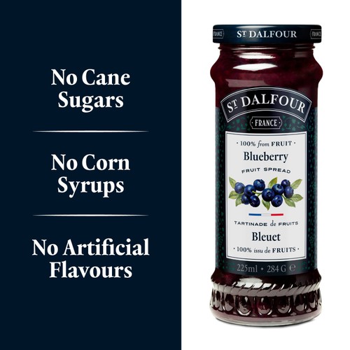 St Dalfour Blueberry Fruit Spread
