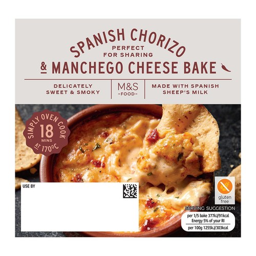 M&S Spanish Chorizo & Manchego Cheese Bake
