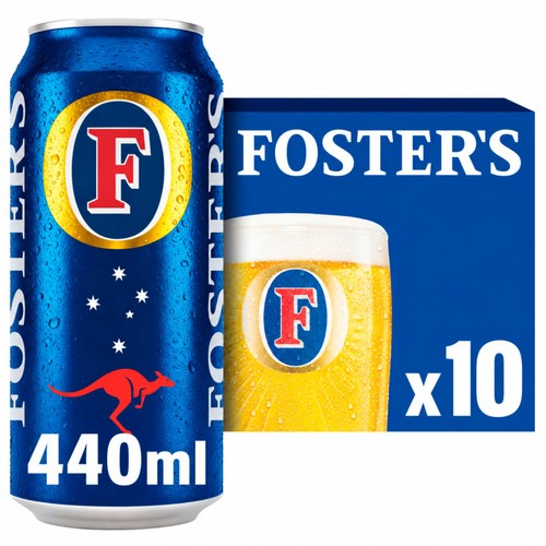 Foster's Lager Beer Cans