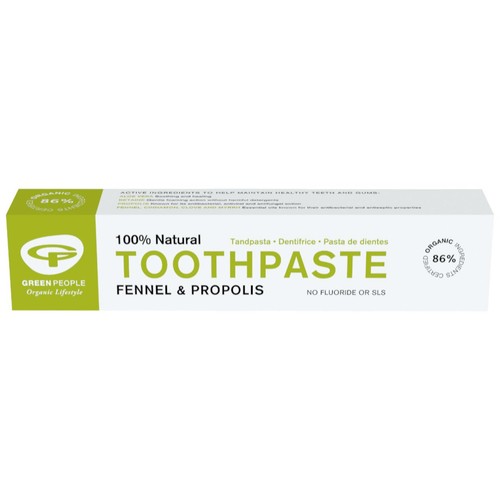 Green People Organic Toothpaste Fennel & Propolis