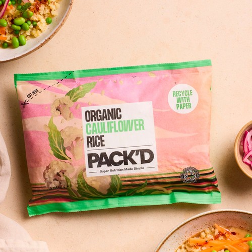 PACK'D Organic Cauliflower Rice