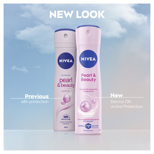 NIVEA Anti-Perspirant Deodorant Spray Pearl & Beauty