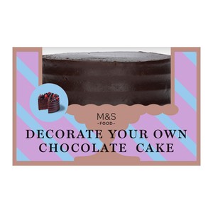 Decorate Your Own Chocolate Cake