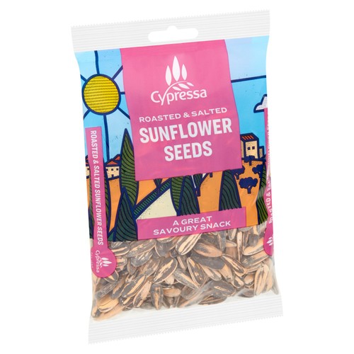 Cypressa Roasted & Salted Sunflower Seeds