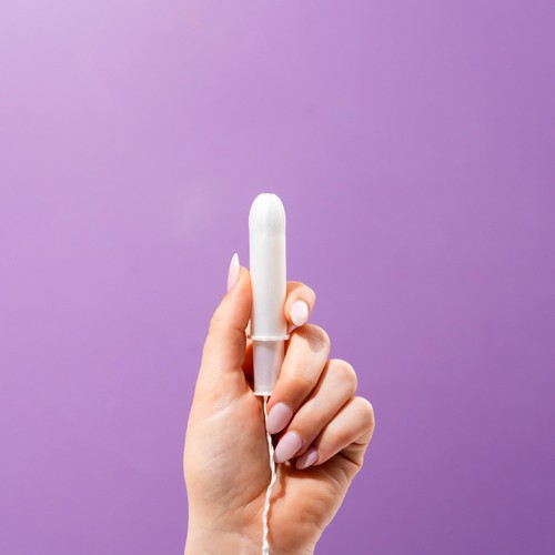 TOTM Organic Cotton Compact Applicator Tampons Super