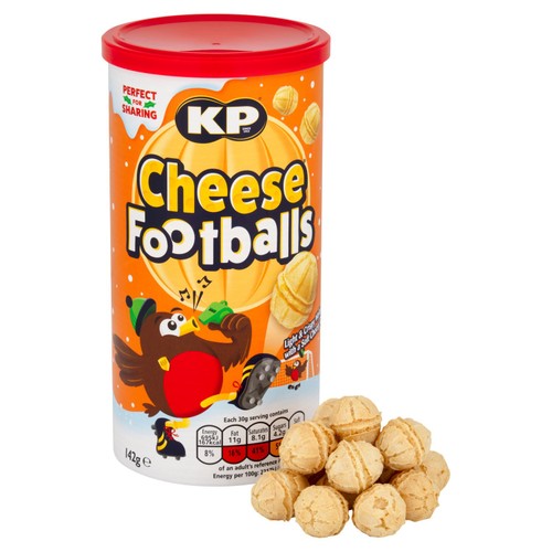 KP Snacks Cheese Footballs Caddy