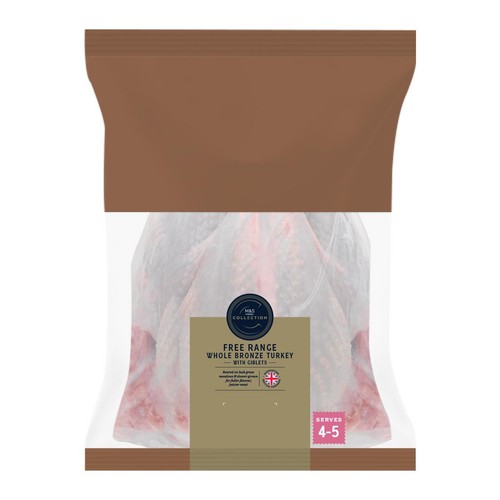 M&S Collection Free Range Bronze Whole Turkey with Giblets