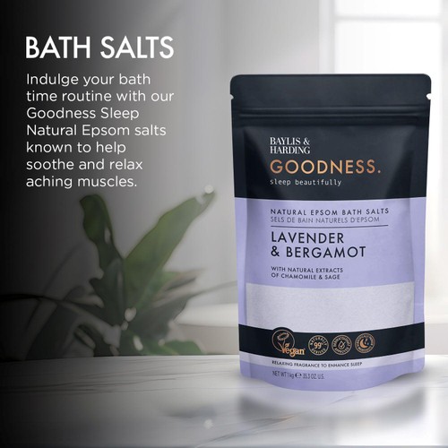 Baylis & Harding Goodness Sleep Epsom Bath Salts Lavender & Bergamot