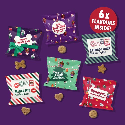 Denzel's Christmas Jumbo Advent Calendar for Dogs