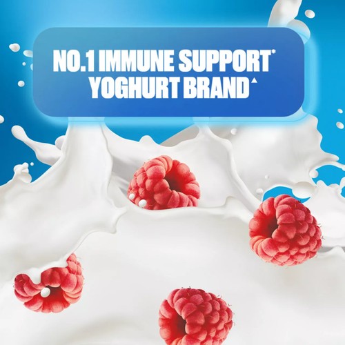 Actimel Raspberry Fat Free Immune Support Yoghurt Drink Multipack