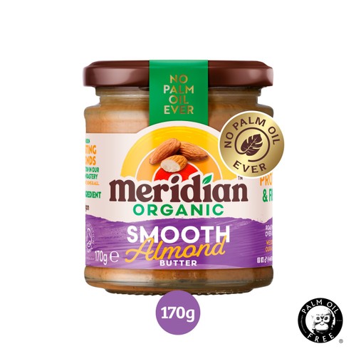 Meridian Organic Smooth Almond Butter 100% Nuts