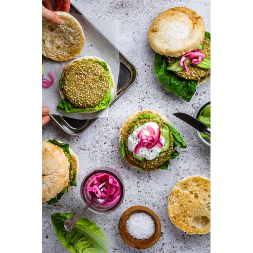 Strong Roots The Kale & Quinoa Burger