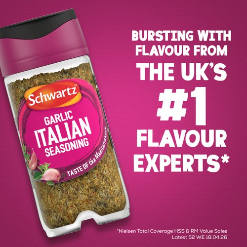 Schwartz Garlic Italian Seasoning Jar
