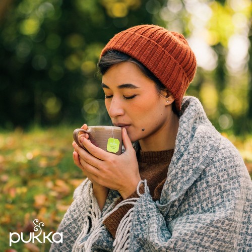 Pukka Organic Lemongrass & Ginger Tea x20 Home-Compostable Herbal Tea Bags