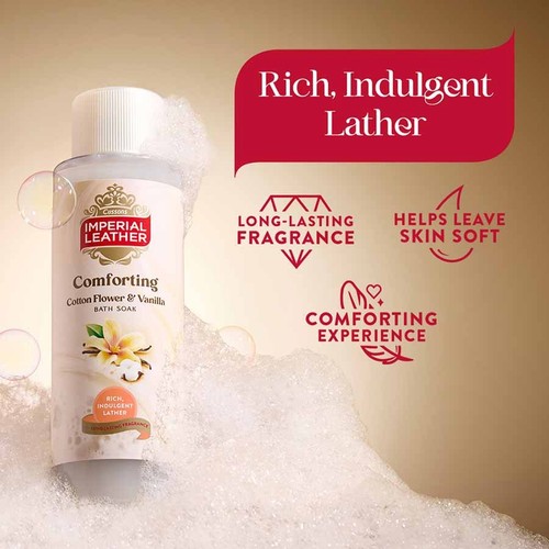 Imperial Leather Moisturising Cotton Flower and Vanilla Orchid Bubble Bath