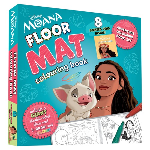 Igloo Books - Disney Moana Floor Mat Colouring
