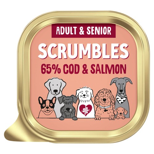 Scrumbles Grain Free Wet Dog Food Fish