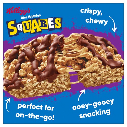 Kellogg's Rice Krispies Squares Honeycomb Snack Bars