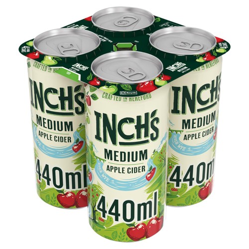 Inch's Apple Cider Cans