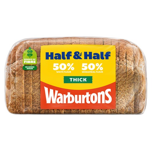 Warburtons Half & Half Thick 