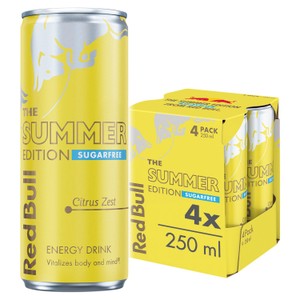 Red Bull Energy Drink Sugar Free Green Edition Curuba Elderflower