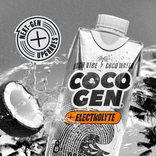 CocoGen Coconut Water + Electrolyte