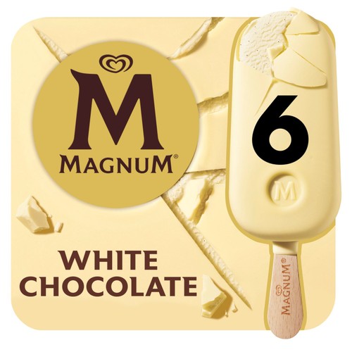 Magnum White Chocolate Ice Cream Sticks