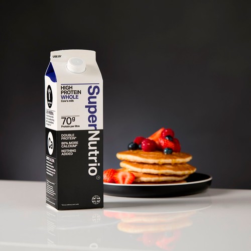 SuperNutrio High Protein Whole Cow's Milk