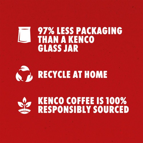 Kenco Decaff Instant Coffee Paper Refill