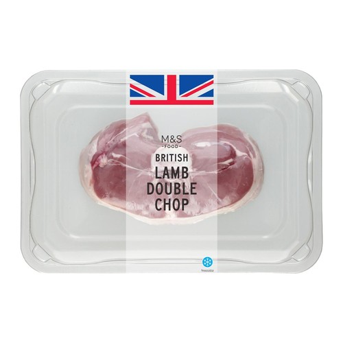 M&S British Lamb Double Chop 