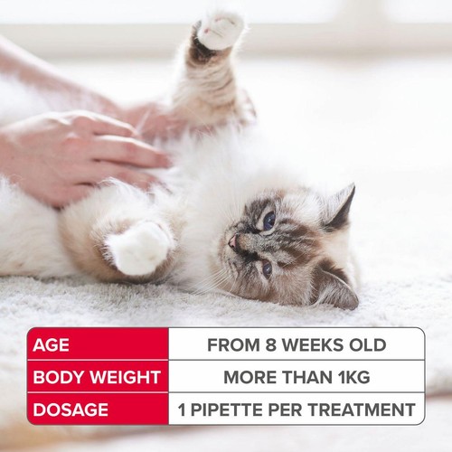 Beaphar FIPROtec Flea & Tick Spot-On for Cats