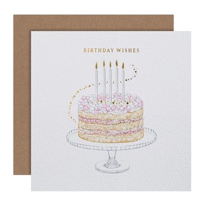 Colourful Candles Birthday Card