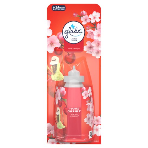 Glade Sense & Spray Air Freshener Refill Floral Cherries