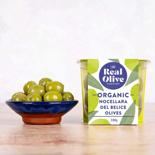 Real Olive Co. Organic Nocellara Olives