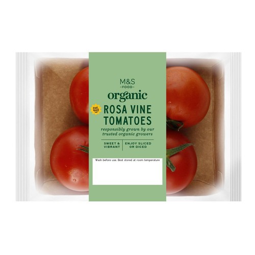 M&S Organic Vine Ripened Rosa Tomatoes