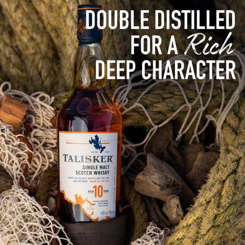 Talisker 10 Year Old Single Malt Scotch Whisky