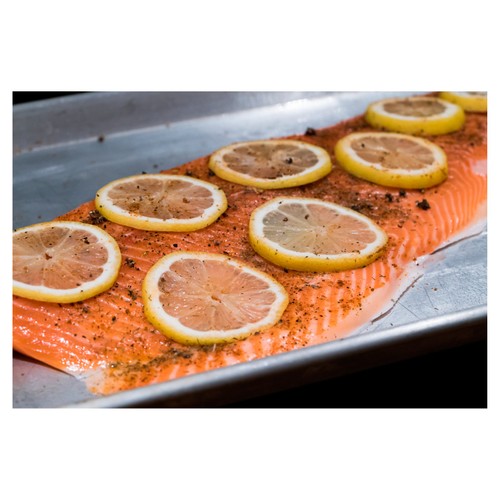 Russell's Salmon Side Skin On & Boneless