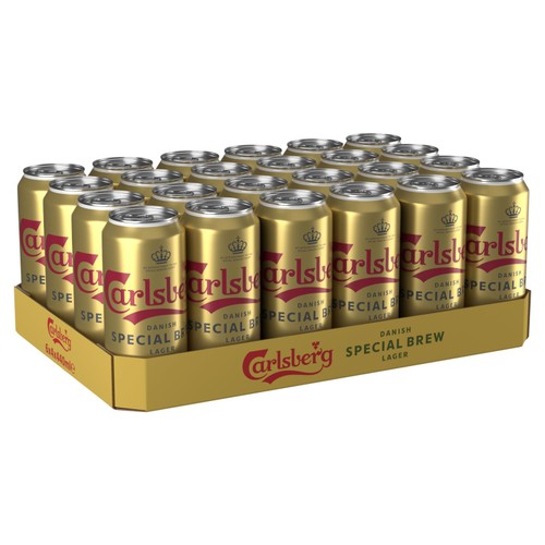 Carlsberg Special Brew Lager Beer Cans
