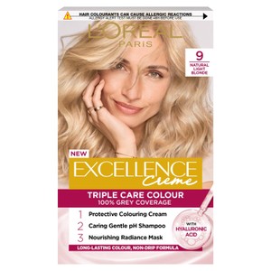 L'Oreal Paris Excellence Creme 9 Natural Light Blonde Permanent Hair Dye