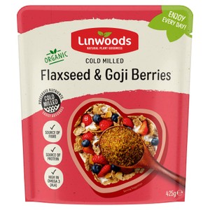 Linwoods Organic Cold Milled Flaxseed & Goji Berries 425g