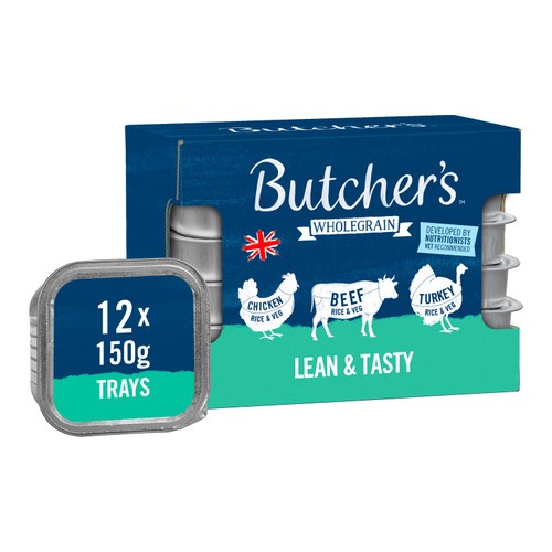 Butcher's Lean & Tasty Low Fat Dog Food Trays