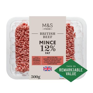 British Beef Mince 10% Fat