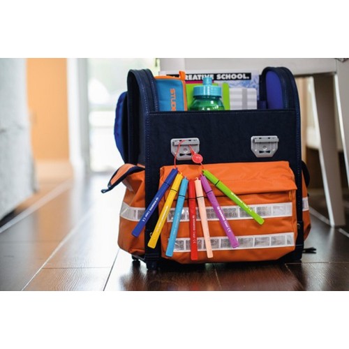 STABILO Cappi colouring pens wallet of 12 assorted colours