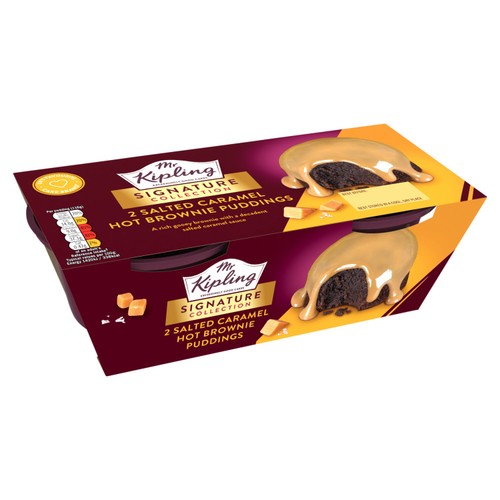 Mr Kipling Signature Salted Caramel Brownie Puddings
