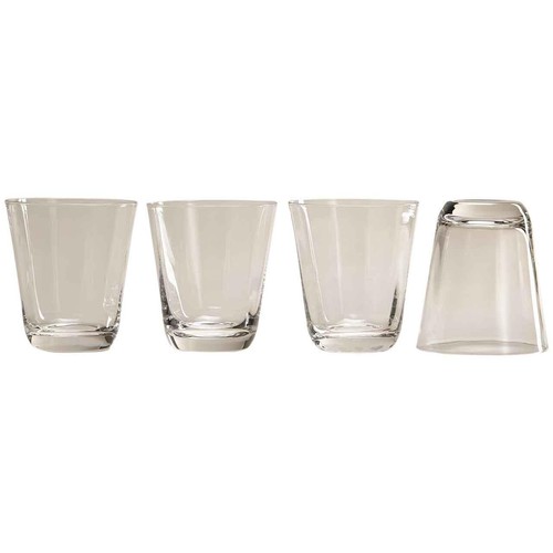 M&S Set of 4 Soda Optic Tumblers