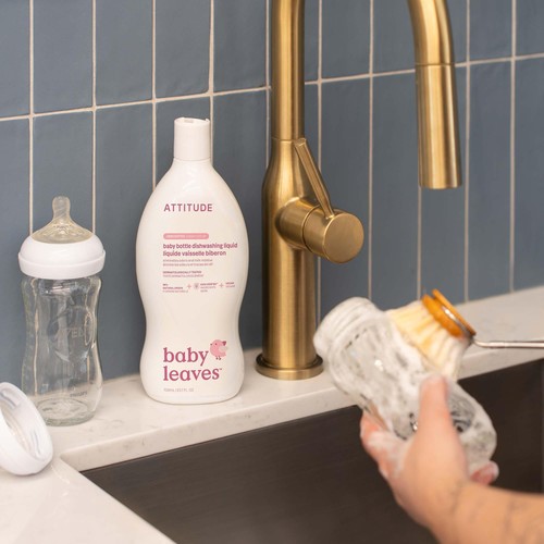 ATTITUDE Bulk to Go Bottle & Washing Up Liquid Fragrance Free