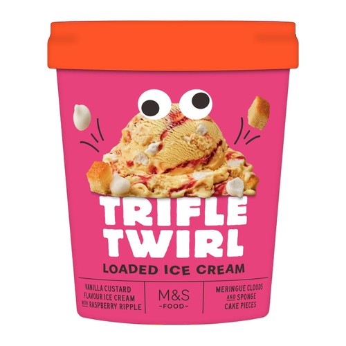 M&S Fully Loaded Trifle Caked Alaska Ice Cream