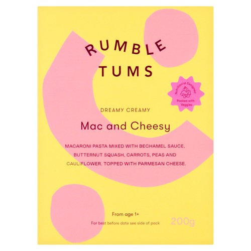 Rumble Tums Dreamy Creamy Mac and Cheesy 1+ Year