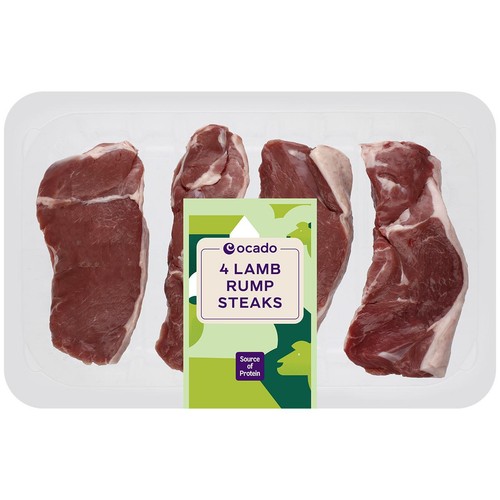 Ocado 4 Lamb Rump Steaks
