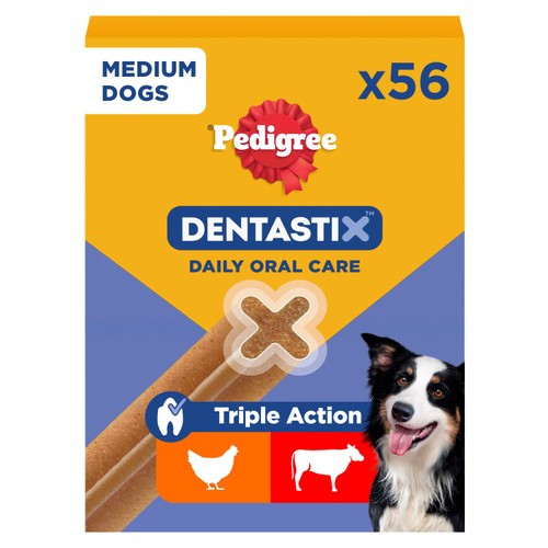 Pedigree Dentastix Daily Adult Medium Dog Treats Dental Sticks